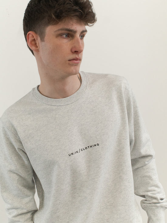 Essentials 'Premium Basics' Sweater - Ash