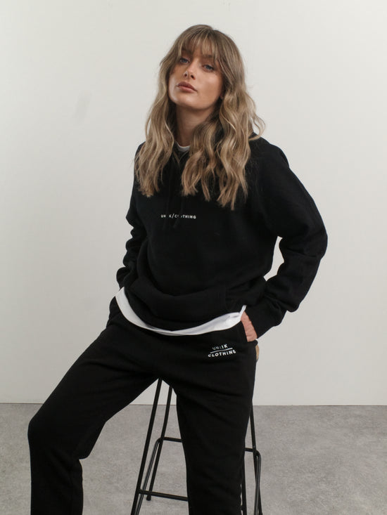 Essentials 'Premium Basics' Hoodie - Black