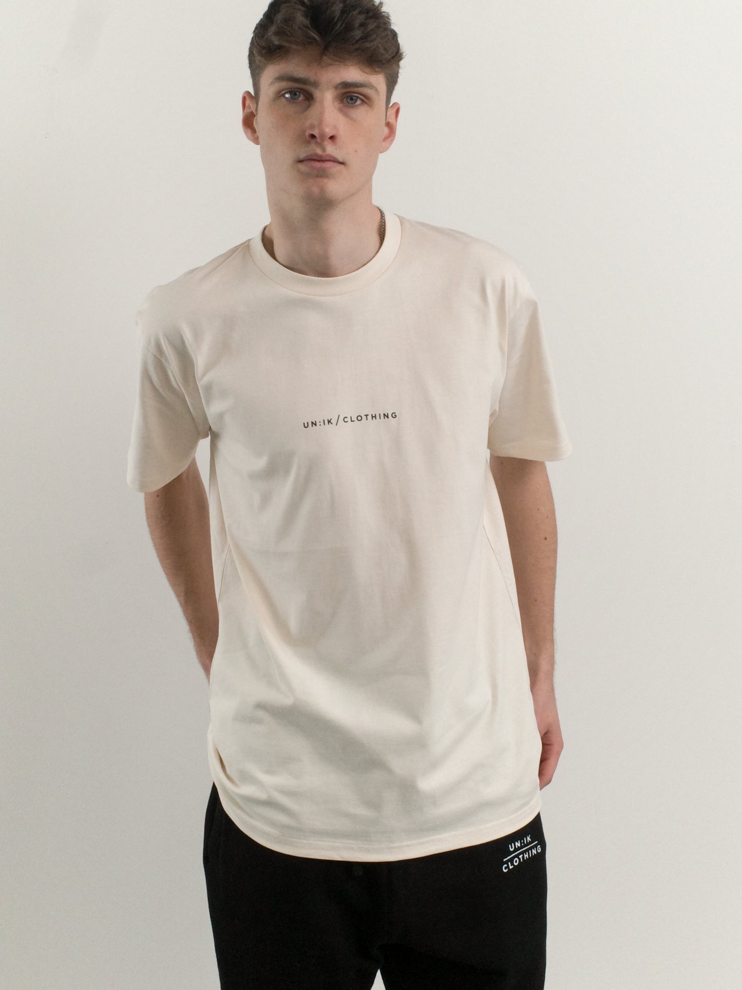 Essentials 'Premium Basics' Tee - Ecru