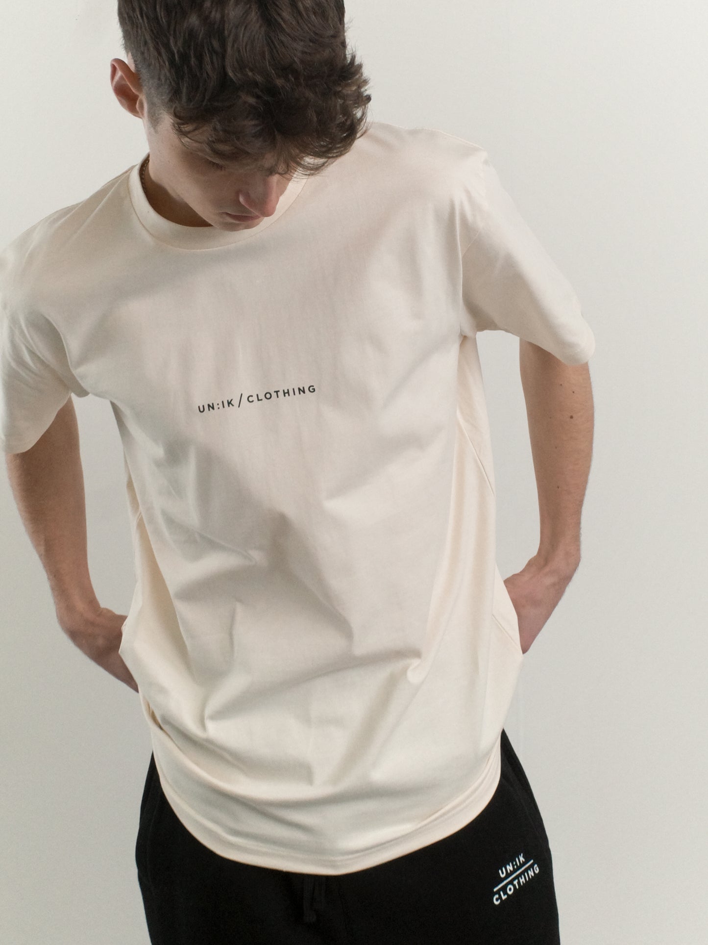 Essentials 'Premium Basics' Tee - Ecru