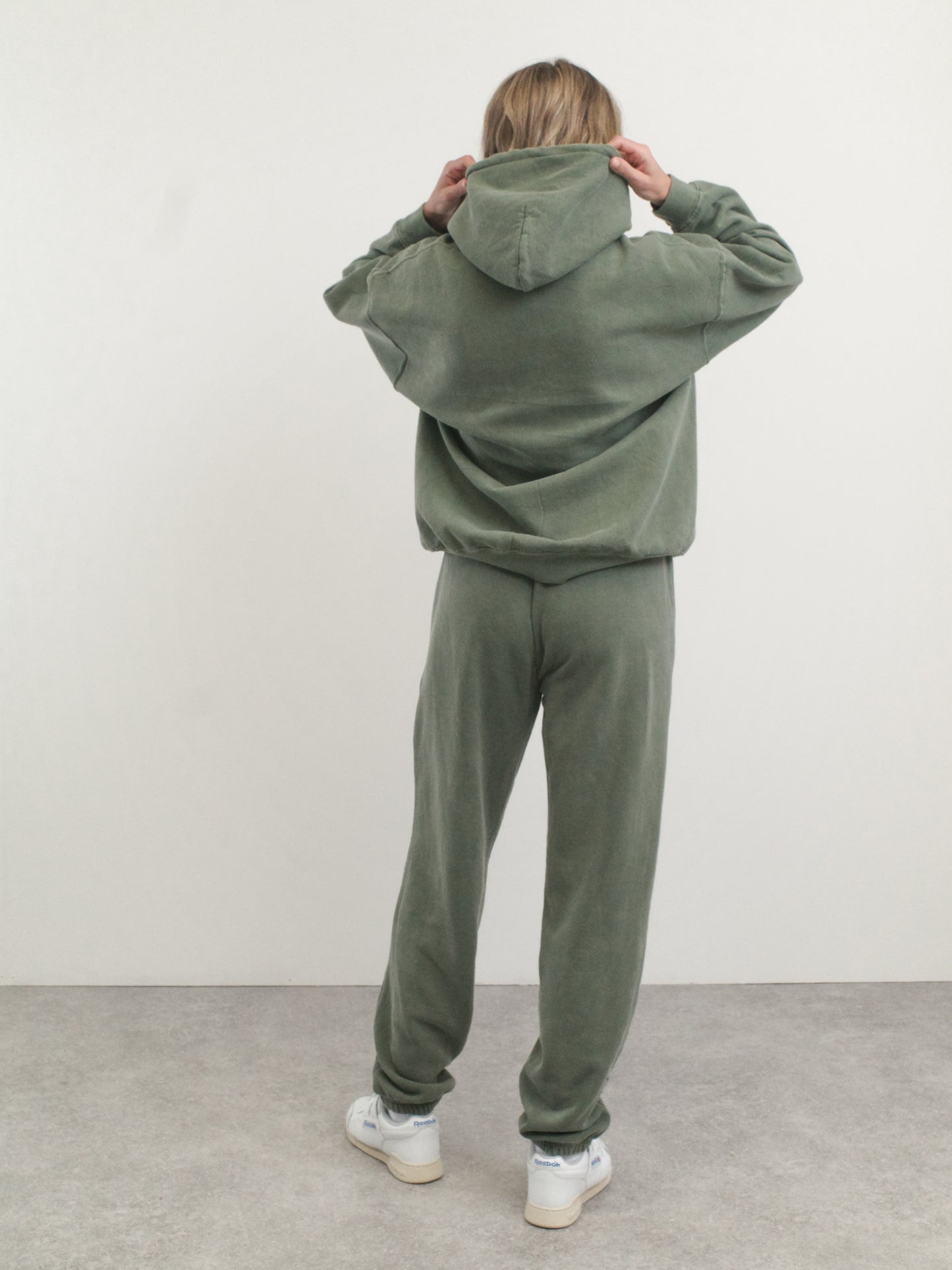 Essentials 'Sets' Vintage Washed Joggers - Khaki