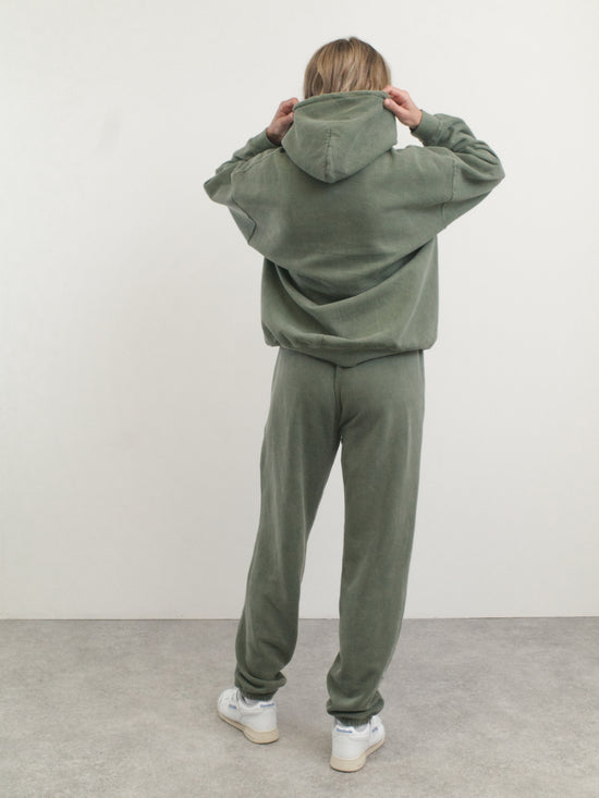 Washed online jogger set