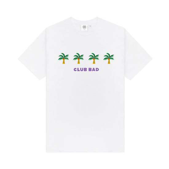 Melé x Club Bad 'Tropical' Tee - White