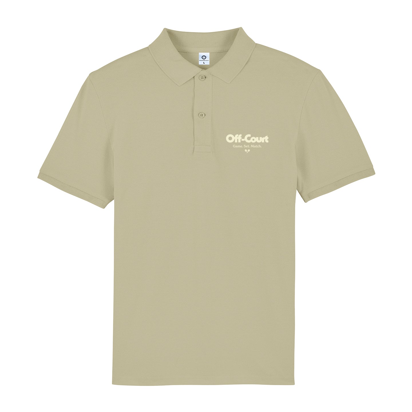 Vice 84 'Off Court' Organic Polo - Sage