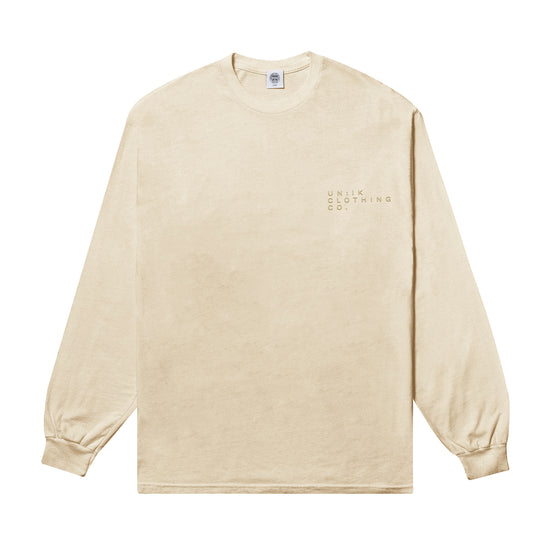 Essentials Vintage Washed Longsleeve Tee - Sand