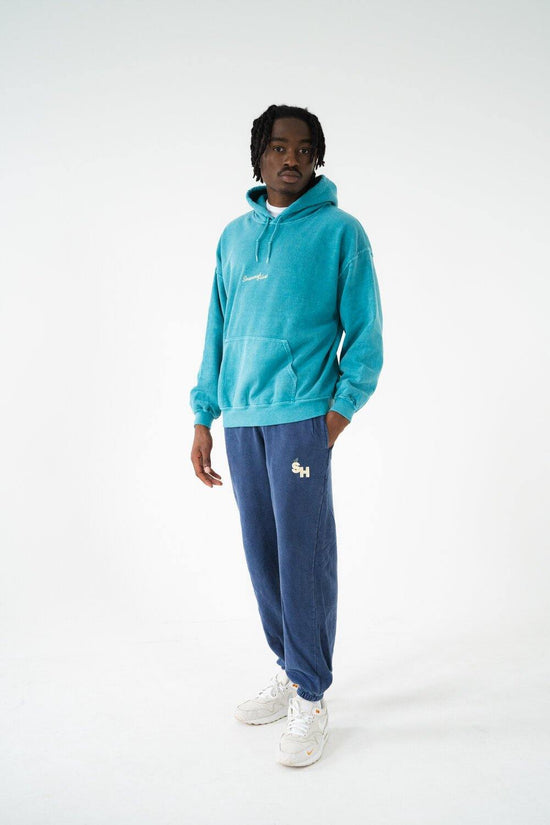 Seasonal Hero 'Fruit' Vintage Washed Joggers - Navy - UN:IK Clothing