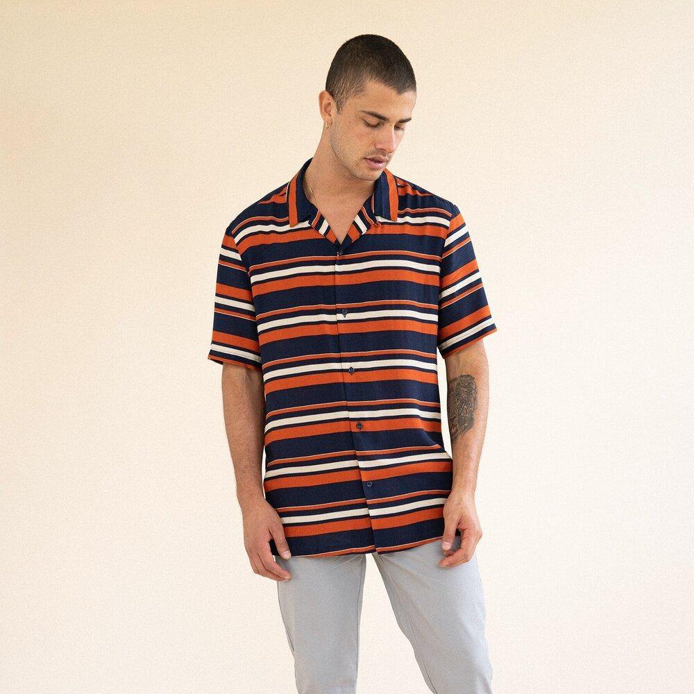 bound 'JOSE' SS RAYON SHIRT - UN:IK Clothing