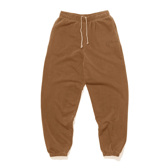 Essentials 'Sets' Vintage Washed Joggers - Caramel