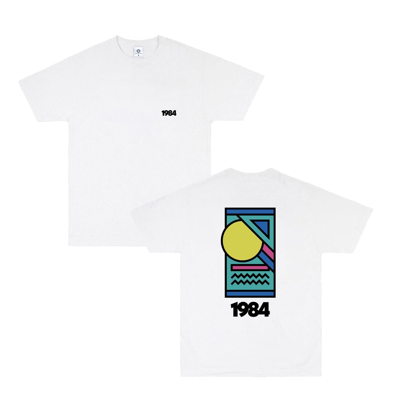 Vice 84 'Break Point' Tee - Black / White