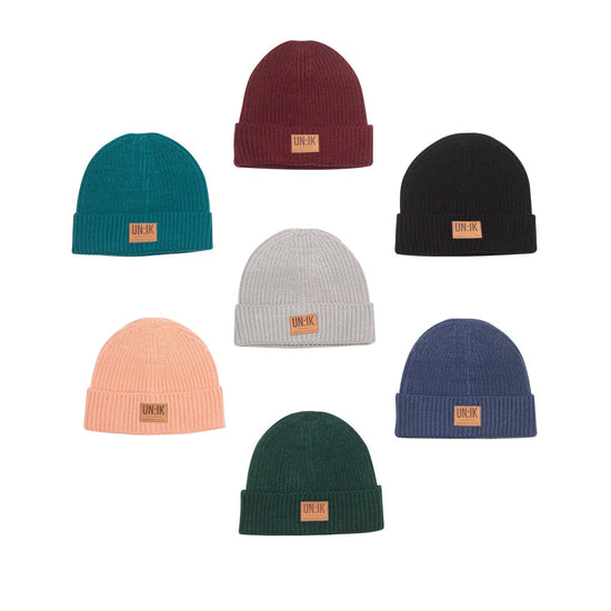 UN:IK Essentials Ribbed Beanies - UN:IK Clothing