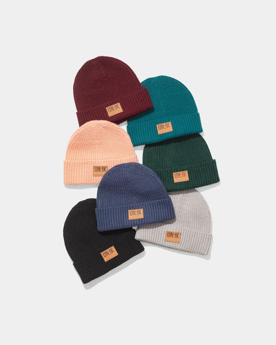 UN:IK Essentials Ribbed Beanies - UN:IK Clothing