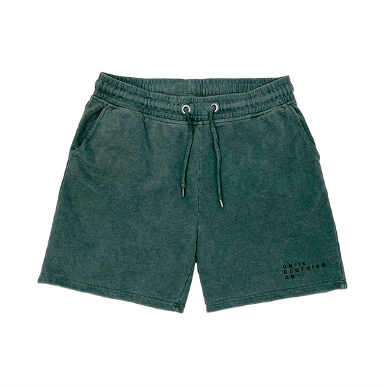 Essentials 'Sets' Vintage Washed Jogger Shorts - Pine