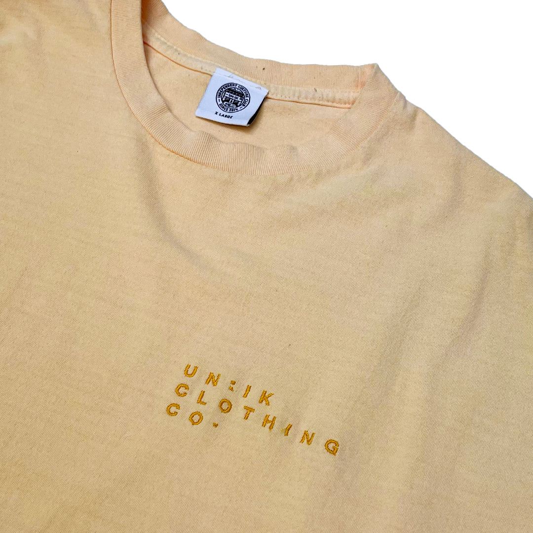 Essentials 'Sets' Vintage Washed Tee - Butter