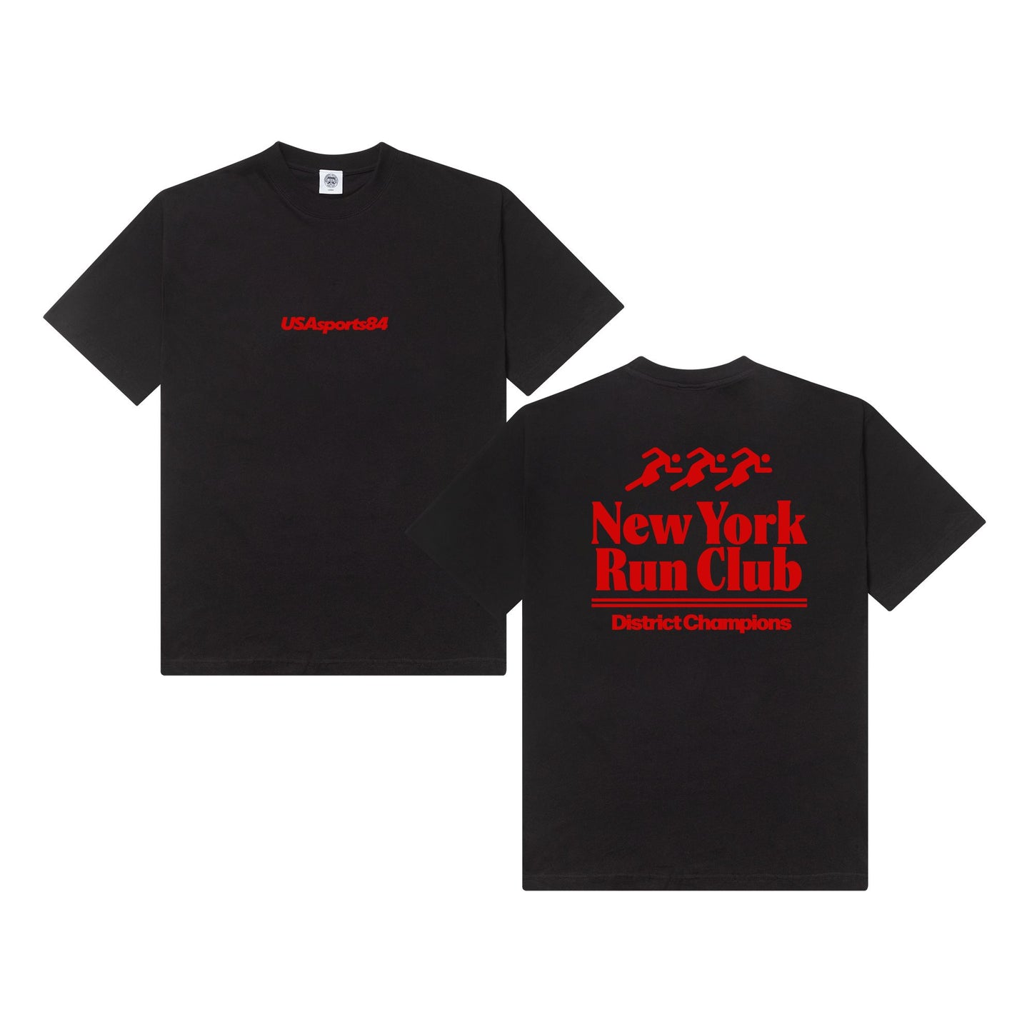 Vice 84 'NYC Run Club' Tee - Black