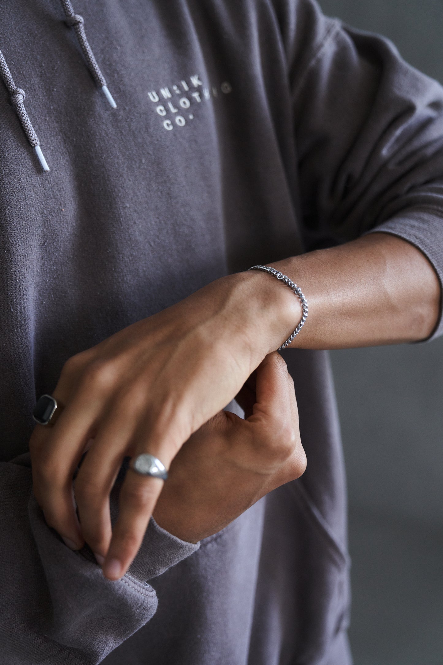 Stone Ring - Silver