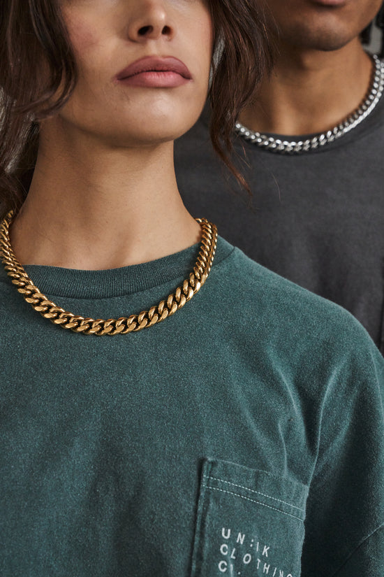 Heavy Cuban Chain 12mm - Gold