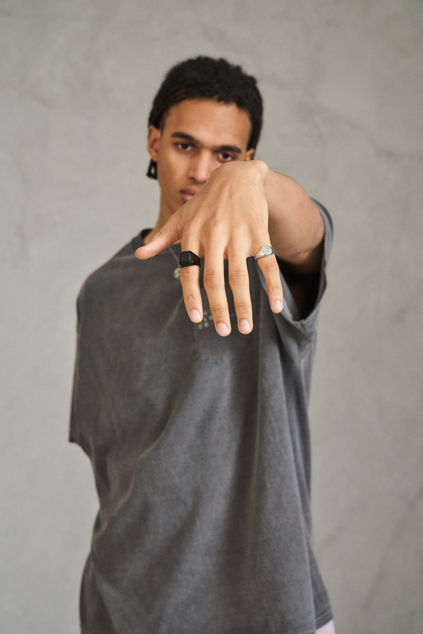 Stone Ring - Black