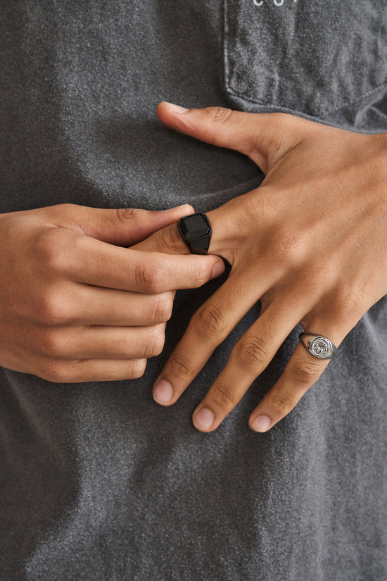 Stone Ring - Black