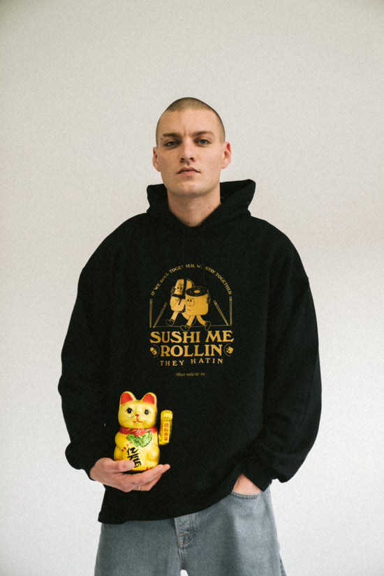 Other Side Store 'Sushi Me Rollin' Hoodie - Black
