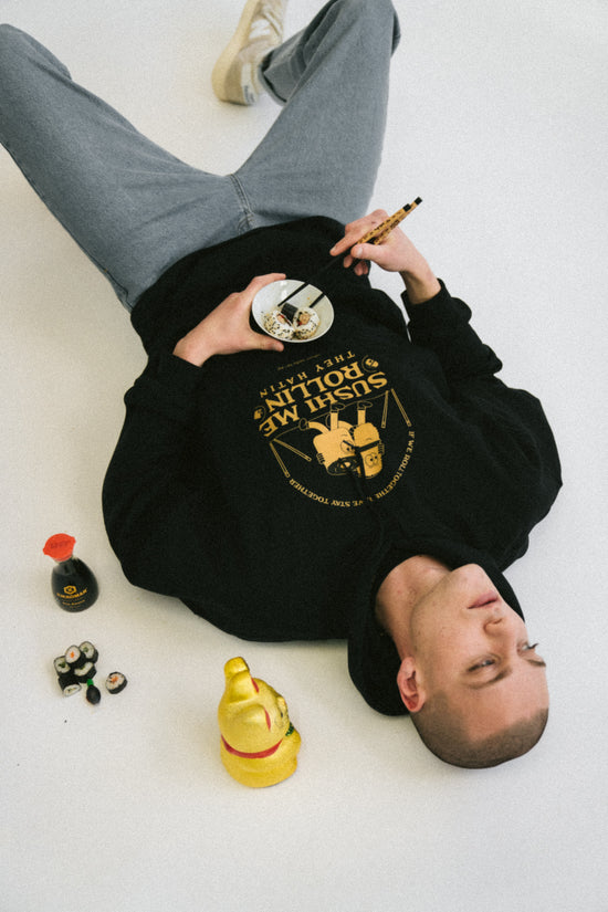 Other Side Store 'Sushi Me Rollin' Hoodie - Black