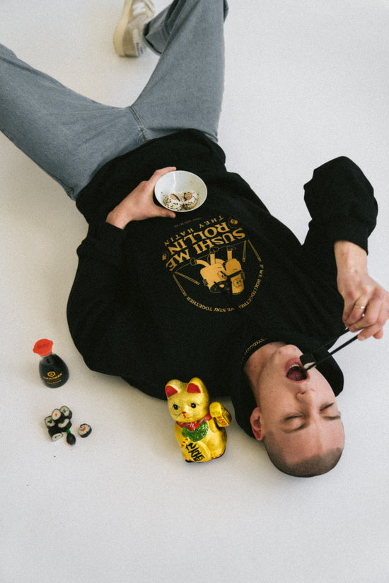 Other Side Store 'Sushi Me Rollin' Hoodie - Black