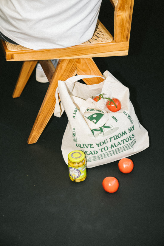 Other Side Store 'O-Love-Story' Shopper Organic Tote