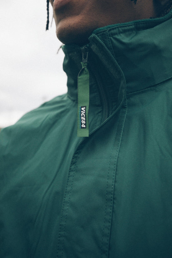 Vice 84 'Classics' Retro Jacket - Bottle Green - UN:IK Clothing