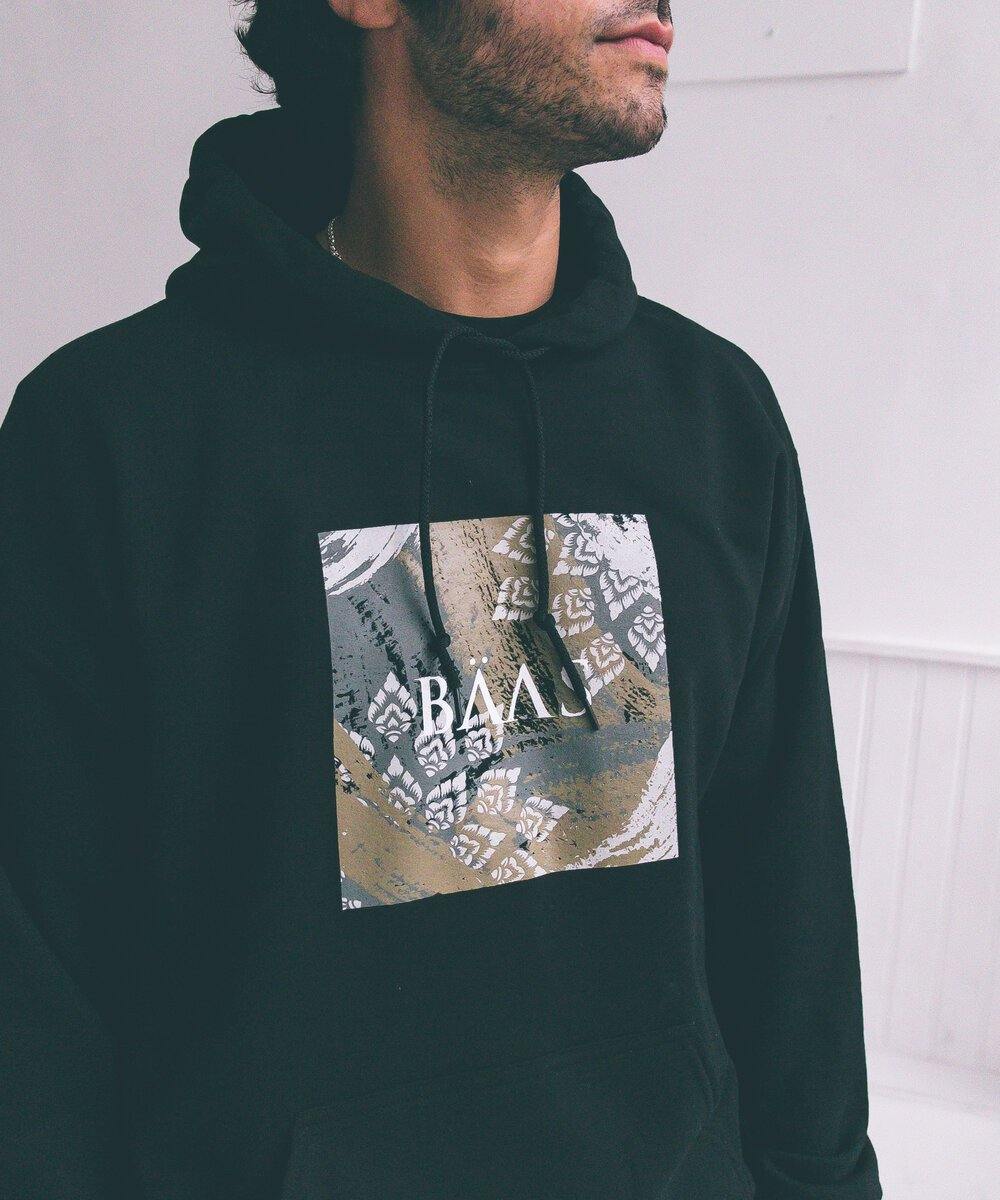 BÄAS Box Hoodie - Black - UN:IK Clothing