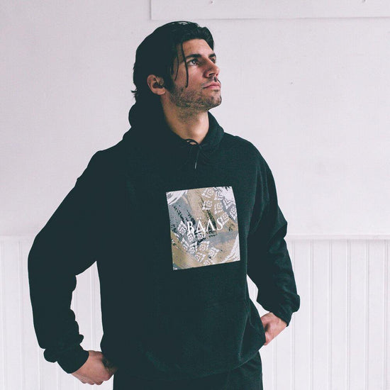 BÄAS Box Hoodie - Black - UN:IK Clothing