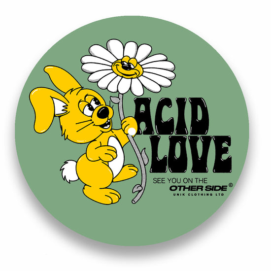 Acid Love 0.06 'Other Side' Vinyl Slipmat - Teal