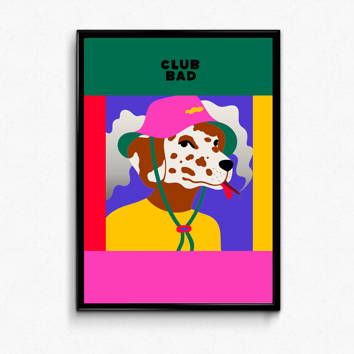 Melé X Club Bad 'Dalmatian' Print