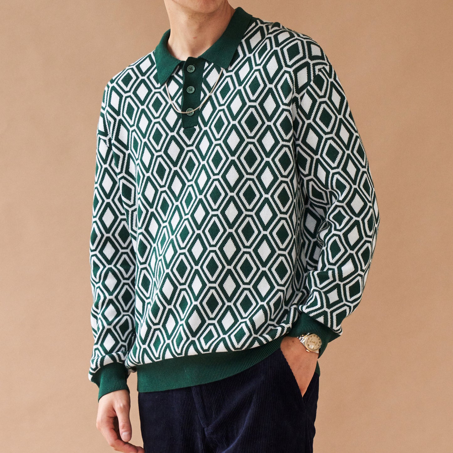 bound 'Betis' Longsleeve Polo