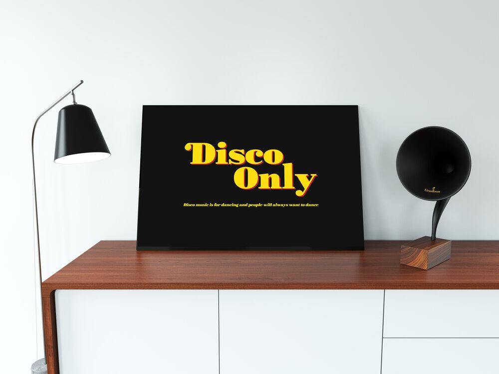 DISCO ONLY 70S PRINT - UN:IK Clothing