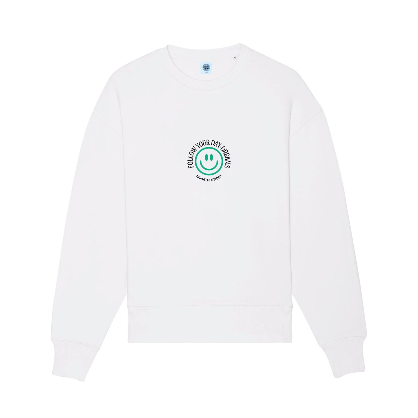 Vice 84 'Day-Dreams' Embroidered Sweatshirt - White