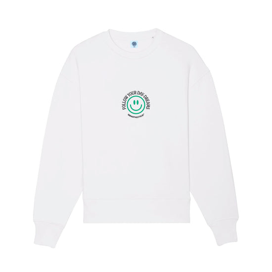 Vice 84 'Day-Dreams' Embroidered Sweatshirt - White