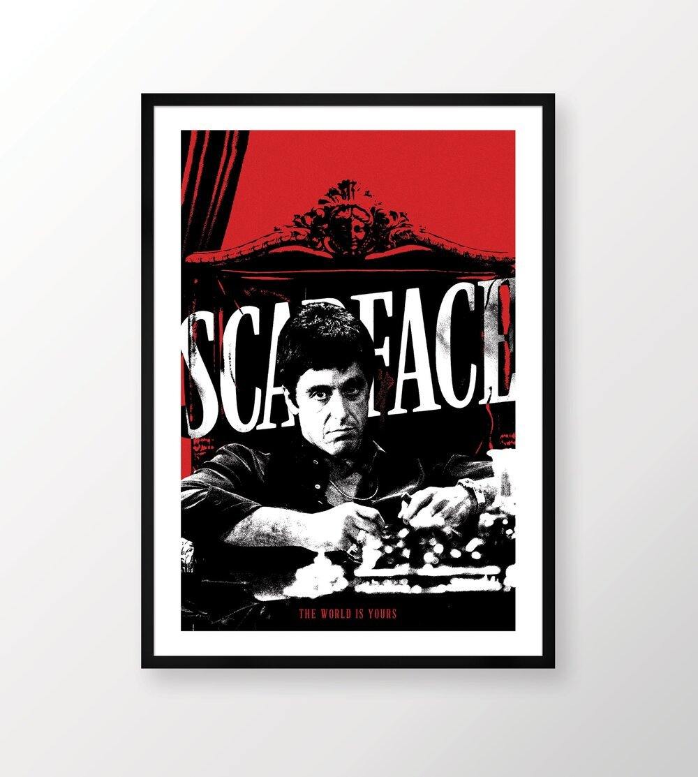 Load image into Gallery viewer, SCARFACE PRINT - UN:IK Clothing
