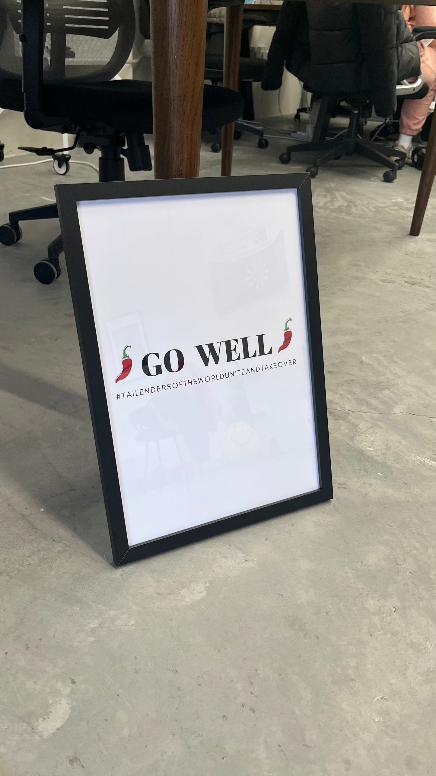 Tailenders 'Go Well' Art Print