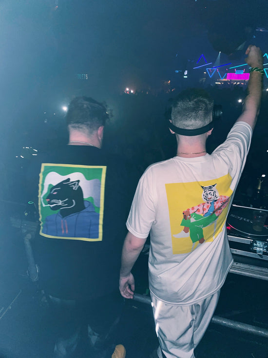 Melé x Club Bad 'Summer Tiger' Tee - White