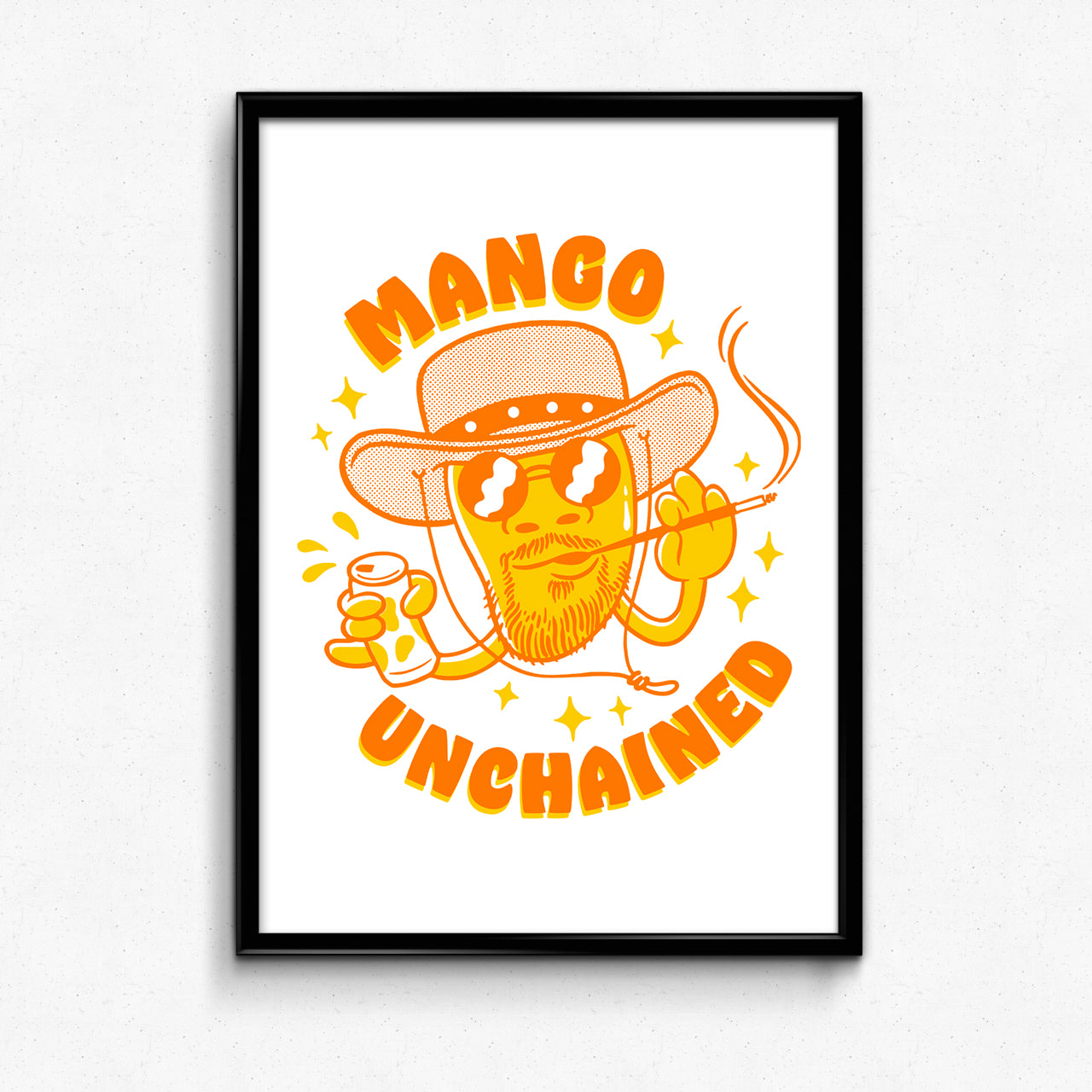 Shindigger X UN:IK 'Mango Unchained' Print