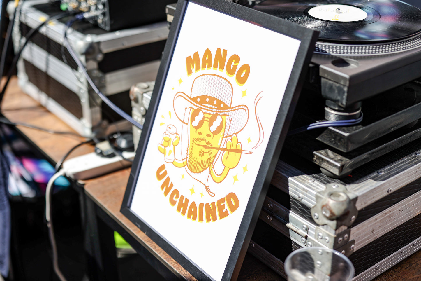 Shindigger X UN:IK 'Mango Unchained' Print