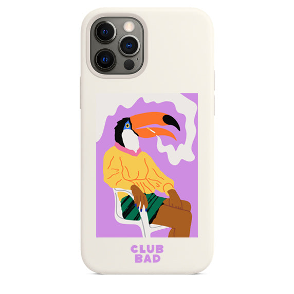 Melé x Club Bad 'Toucan' Phone Case - Off White